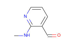 2-methylamino-pyridine-3-carbaldehyde