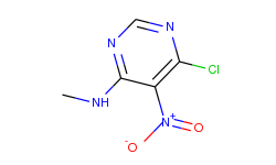 6-chloro-n-methyl-5-nitro-4-pyrimidinamine