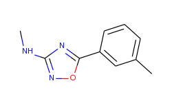 [5-(3-methylphenyl)-1,2,4-oxadiazol-3-yl]-methylamine