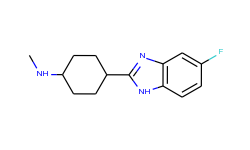 [4-(5-fluoro-1h-benzimidazol-2-yl)cyclohexyl]-methylamine