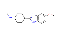 [4-(5-methoxy-1h-benzimidazol-2-yl)cyclohexyl]-methylamine