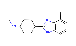 [4-(4-methyl-1h-benzimidazol-2-yl)cyclohexyl]-methylamine