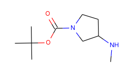 1-Pyrrolidinecarboxylic acid, 3-(methylamino)-, 1,1-dimethylethyl ester