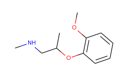 2-(2-methoxyphenoxy)-n-methyl-1-propanamine