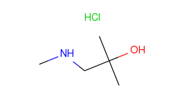 2-Propanol, 2-methyl-1-(methylamino)-, hydrochloride