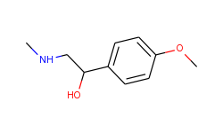 1-(4-methoxy-phenyl)-2-methylamino-ethanol