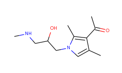1-[1-(2-hydroxy-3-methylamino-propyl)-2,4-dimethyl-1h-pyrrol-3-yl]-ethanone