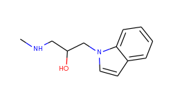 1-indol-1-yl-3-methylamino-propan-2-ol