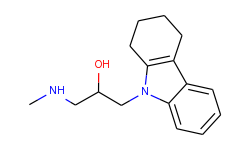 1-methylamino-3-(1,2,3,4-tetrahydro-carbazol-9-yl)-propan-2-ol