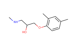 1-(2,4-dimethylphenoxy)-3-methylamino-propan-2-ol
