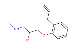 1-(2-allyl-phenoxy)-3-methylamino-propan-2-ol