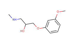 1-(3-methoxyphenoxy)-3-(methylamino)-propan-2-ol