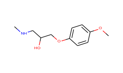 1-(4-methoxy-phenoxy)-3-methylamino-propan-2-ol