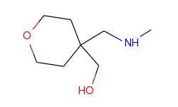 {4-[(methylamino)methyl]tetrahydro-2h-pyran-4-yl}methanol