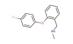 2-(4-fluorophenoxy)-n-methylbenzylamine