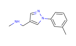 n-methyl-n-{[1-(3-methylphenyl)-1h-pyrazol-4-yl]-methyl}amine