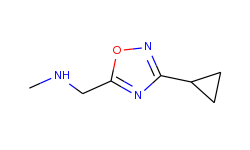 n-[(3-cyclopropyl-1,2,4-oxadiazol-5-yl)methyl]-n-methylamine