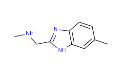 n-methyl-n-[(6-methyl-1h-benzimidazol-2-yl)methyl] amine