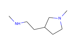 n-methyl-2-(1-methyl-3-pyrrolidinyl)-1-ethanamine