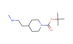 tert-butyl 4-(2-(methylamino)ethyl)piperidine-1-carboxylate