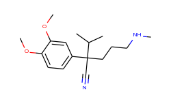 n-methyl-4-(3,4-dimethoxyphenyl)-4-cyano-5-methylhexylamine