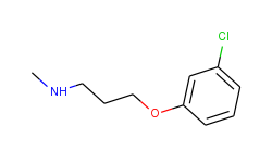 3-(3-chlorophenoxy)-n-methylpropan-1-amine