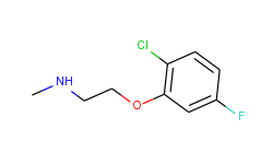 n-[2-(2-chloro-5-fluorophenoxy)ethyl]-n-methylamine