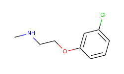 [2-(3-chlorophenoxy)ethyl]methylamine