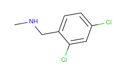Benzenemethanamine, 2,4-dichloro-N-methyl-