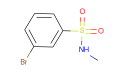n-methyl 3-bromobenzenesulfonamide