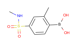 2-methyl-4-(n-methylsulfamoyl)phenylboronic acid
