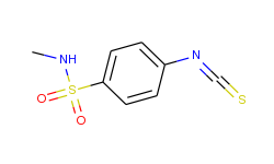 4-isothiocyanato-n-methylbenzenesulfonamide