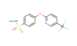 n-methyl-4-{[5-(trifluoromethyl)-2-pyridinyl]-oxy}benzenesulfonamide