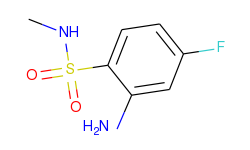 2-amino-4-fluoro-n-methylbenzene-1-sulfonamide