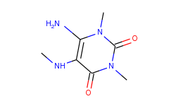 6-amino-1,3-dimethyl-5-(methylamino)-1,2,3,4-tetrahydropyrimidine-2,4-dione