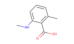 Benzoic acid, 2-methyl-6-(methylamino)-