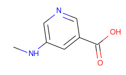 3-Pyridinecarboxylic acid, 5-(methylamino)-