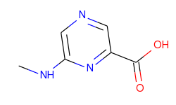 2-Pyrazinecarboxylicacid, 6-(methylamino)-