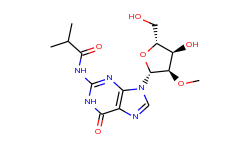 Guanosine, 2'-O-methyl-N-(2-methyl-1-oxopropyl)-