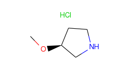 Pyrrolidine, 3-methoxy-, hydrochloride, (3S)-