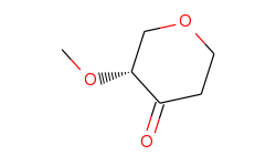 4H-Pyran-4-one, tetrahydro-3-methoxy-, (3R)-