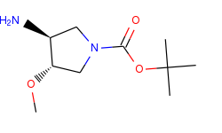 (3S,4S)-tert-butyl 3-Amino-4-methoxypyrrolidine-1-carboxylate