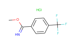 methyl 4-(trifluoromethyl)benzenecarboximidate;hydrochloride