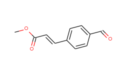 2-Propenoic acid, 3-(4-formylphenyl)-, methyl ester, (2E)-