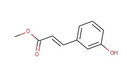 2-Propenoic acid, 3-(3-hydroxyphenyl)-, methyl ester, (2E)-