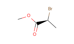 Propanoic acid, 2-bromo-, methyl ester, (2S)-