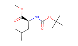 Leucine, N-[(1,1-dimethylethoxy)carbonyl]-, methyl ester