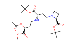 (2S,3S,3''S)-N-[3-(3-acetoxy-3-methoxycarbonylpropanamino)-3-tert-butoxycarbonylpropanyl]azetidine-2