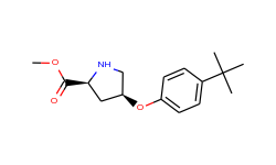 methyl (2s,4s)-4-[4-(tert-butyl)phenoxy]-2-pyrrolidinecarboxylate