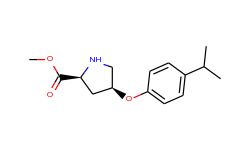 methyl (2s,4s)-4-(4-isopropylphenoxy)-2-pyrrolidinecarboxylate